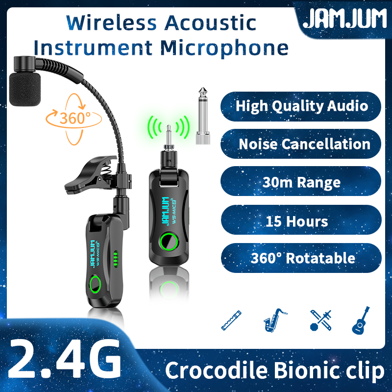 JAMJUM WS-MIC2 Wireless Saxoph - Tippet Line のレビューと価格