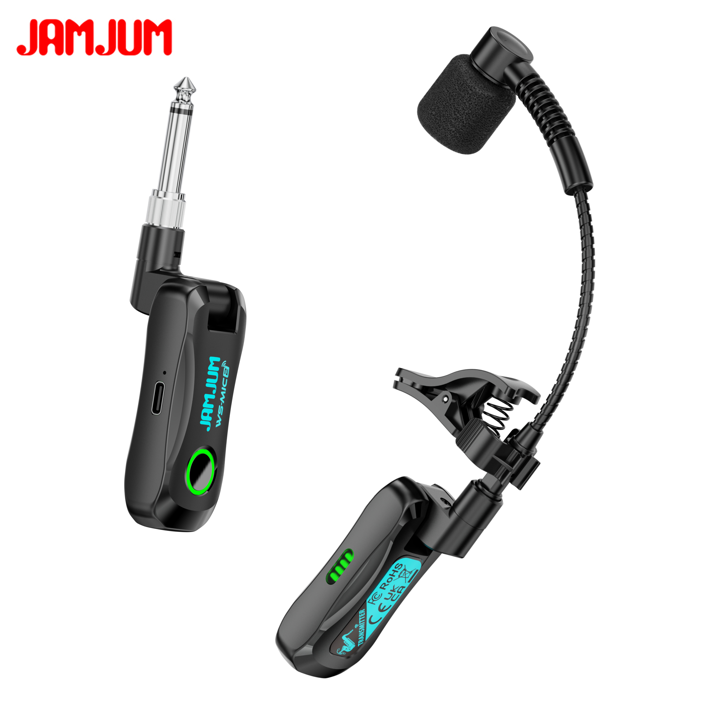 JAMJUM WS-MIC2 Wireless Saxoph - Tippet Line のレビューと価格