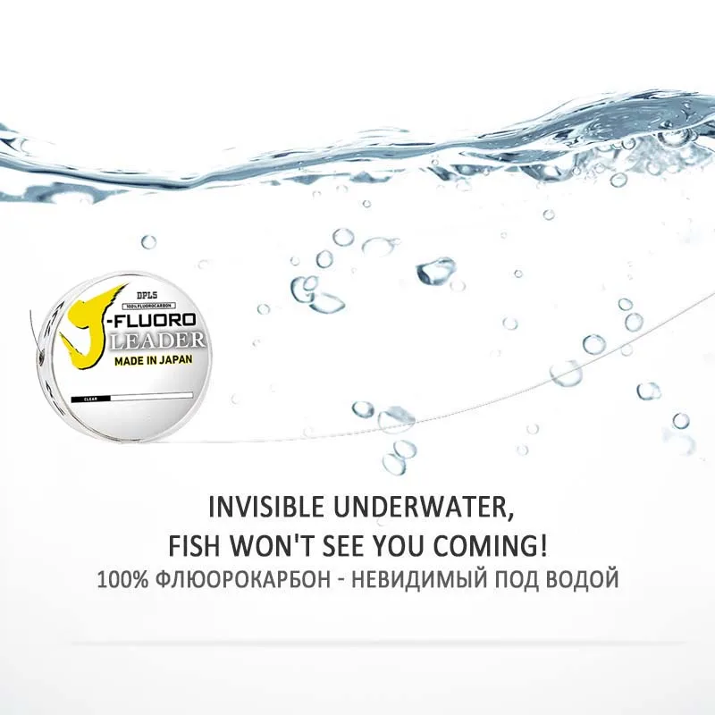 DAIWAJ-FLUORO Fluorocarbon Lea - Ice Fishing Line のレビューと価格