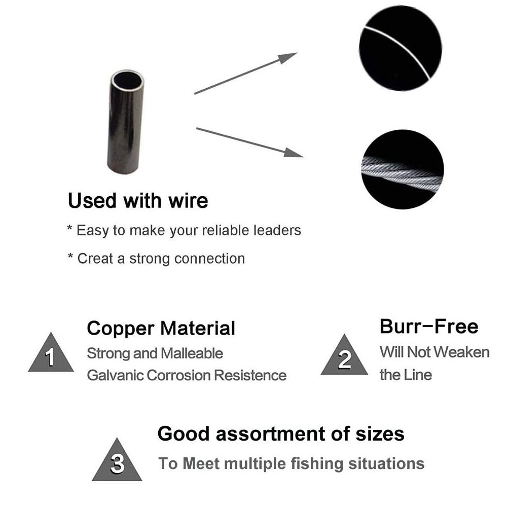 180Pcs/Box 0.6mm-1.4mm Copper  - Fishing Line Box のレビューと価格