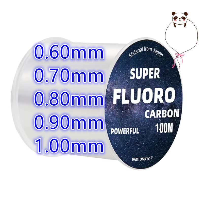100M Big Size Fluorocarbon Fis - Ice Fishing Line のレビューと価格