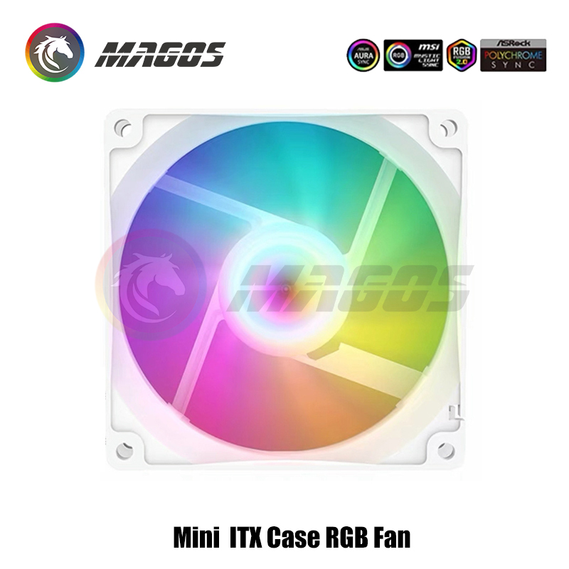 Mini ITX Case ARGB Fan 8cm 9cm - Fly Line のレビューと価格