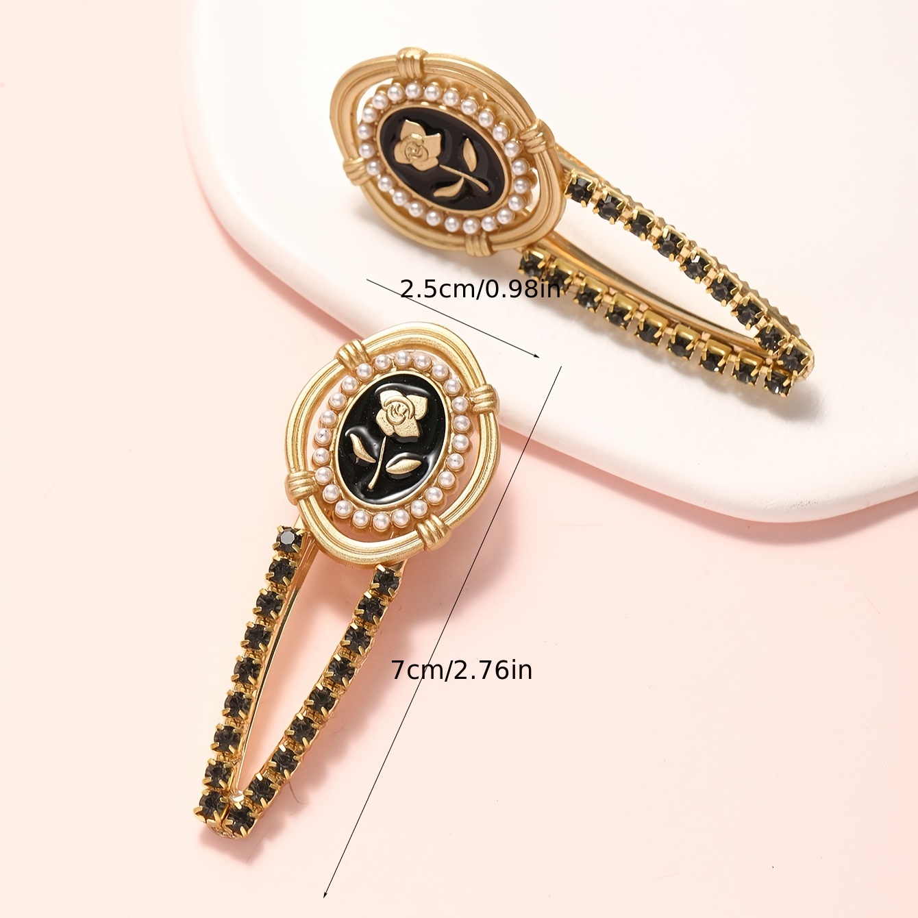 2pcs/ Set Hairpin Fashion Pers - Tippet Line のレビューと価格
