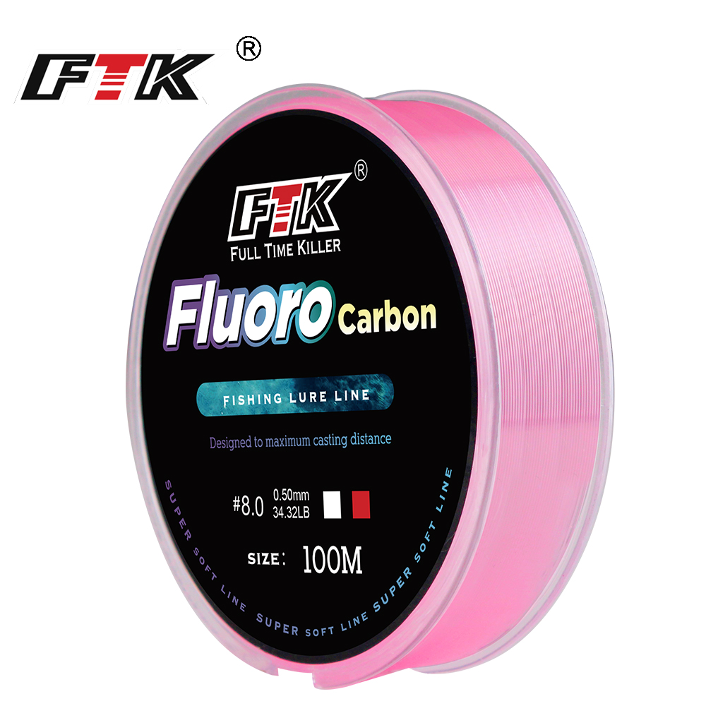 FTK 100m 4.13-34.32LB Fluoroca - Fluorocarbon Line のレビューと価格