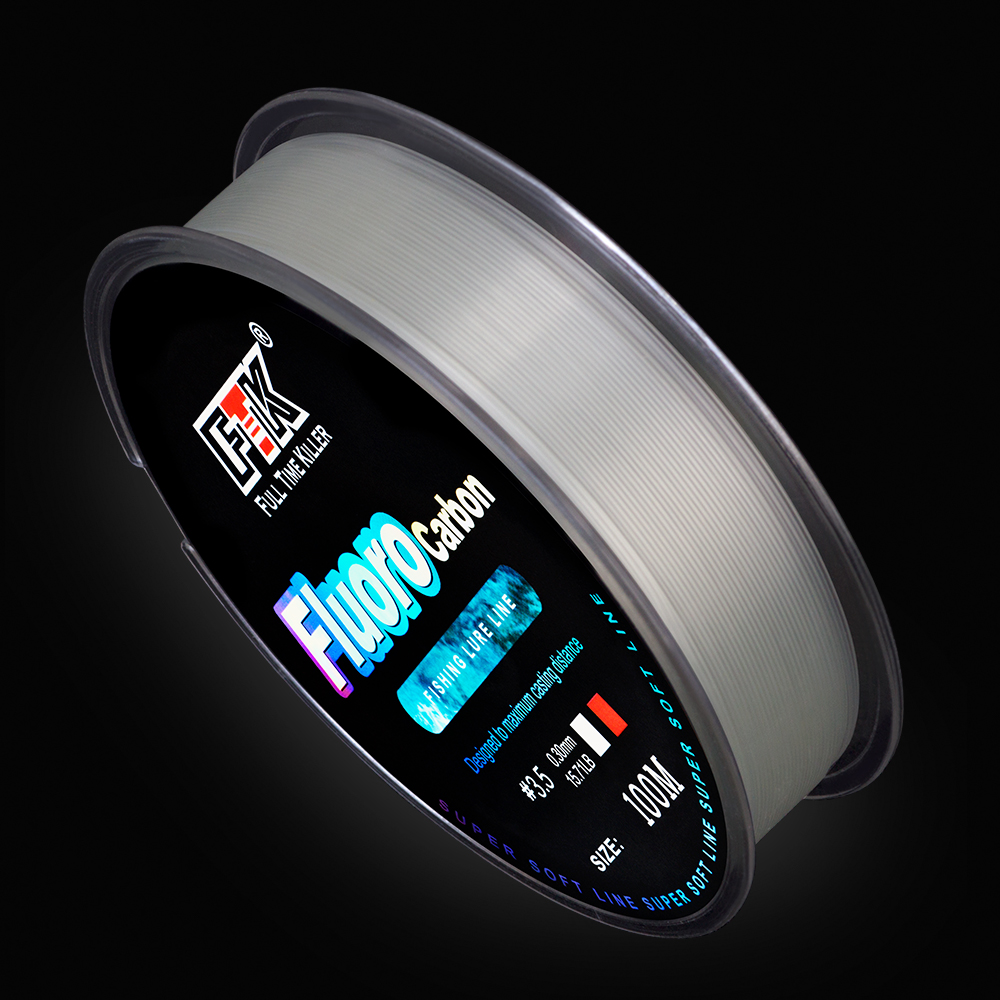 FTK 100m 4.13-34.32LB Fluoroca - Fluorocarbon Line のレビューと価格