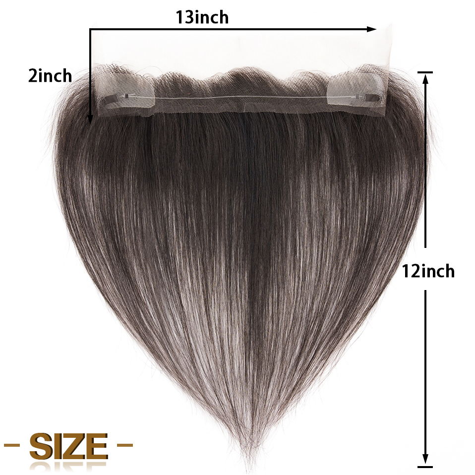 13X2 Inch Hand-woven Human Hai - Monofilament Line のレビューと価格