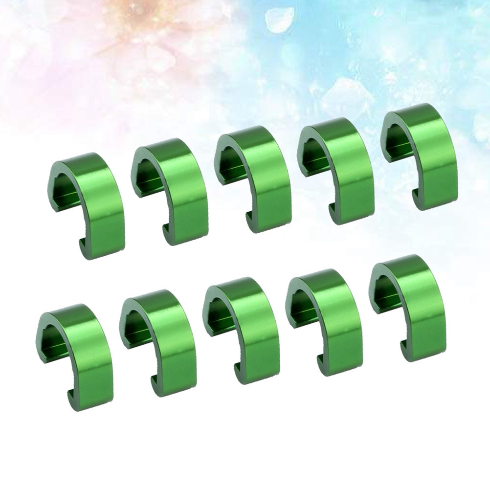 10Pcs Bike Cable Holder Alumin - Tippet Line のレビューと価格