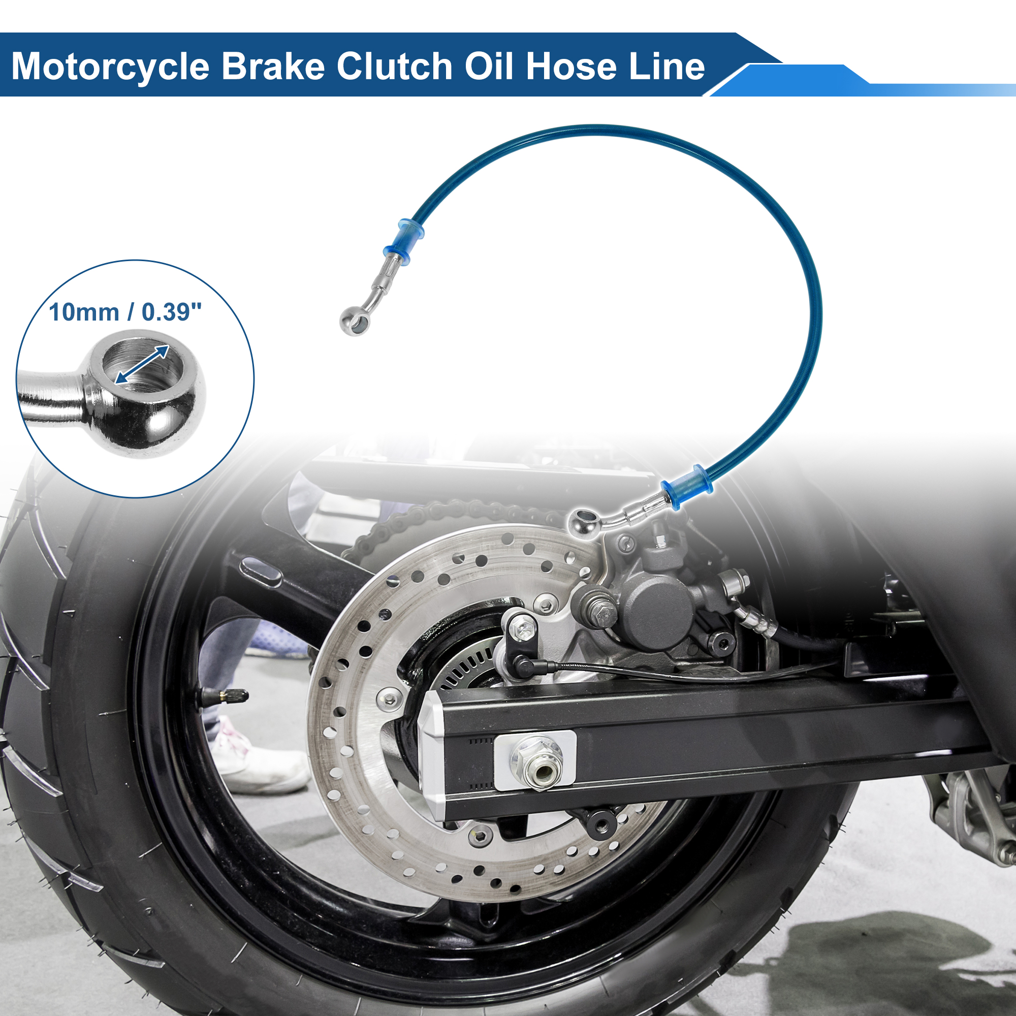 Motoforti 60cm Motorcycle Brak - Braided Line のレビューと価格