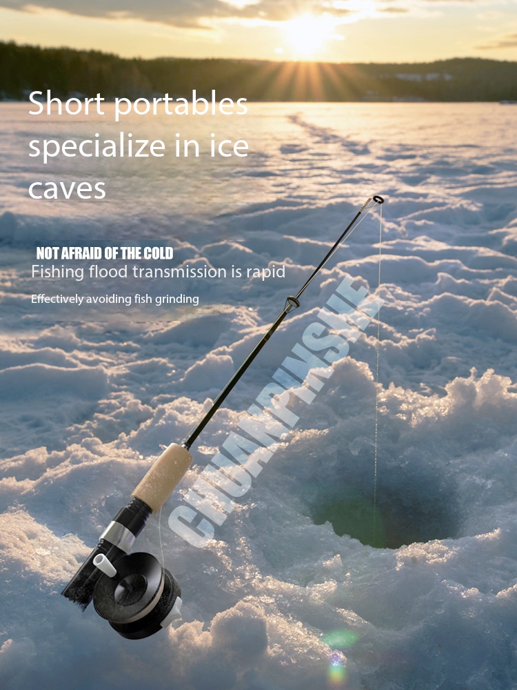 New Ice Fishing Rod Ultra Shor - Ice Fishing Line のレビューと価格