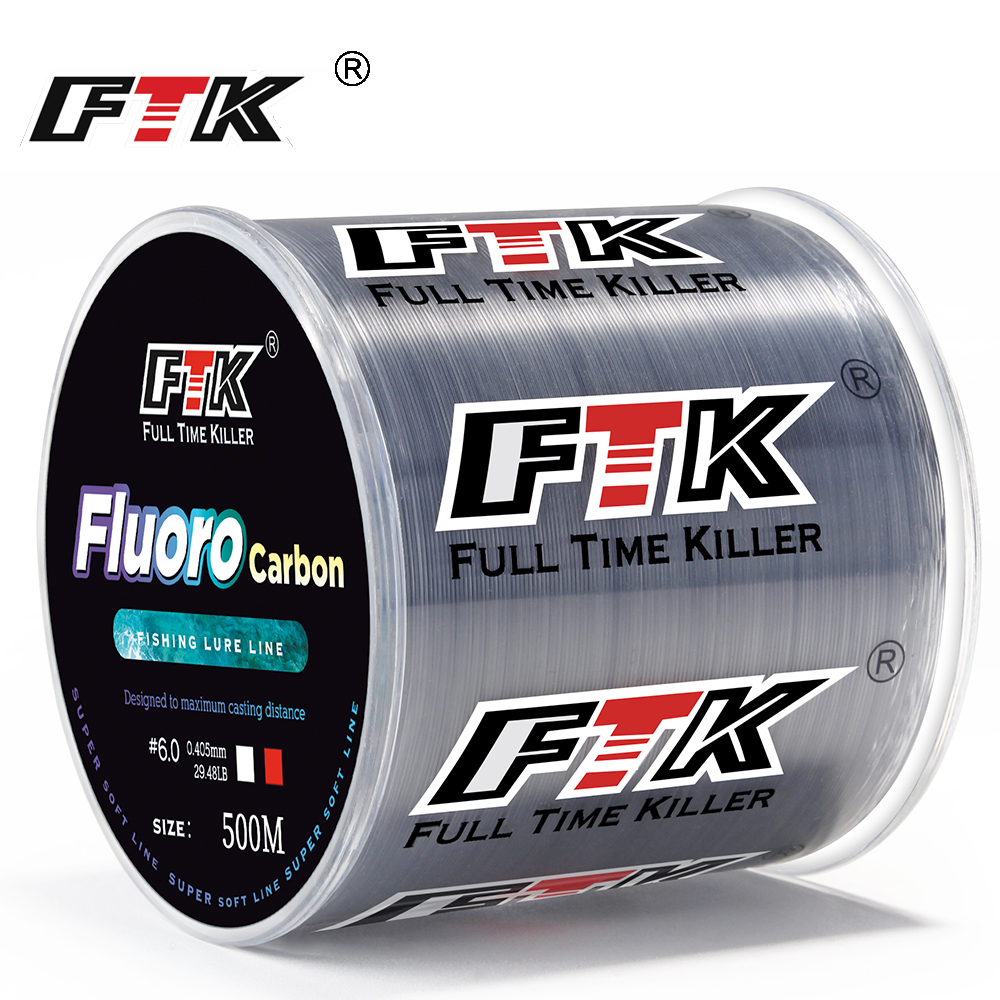FTK Fishing Line 300M / 500M C - Fluorocarbon Line のレビューと価格