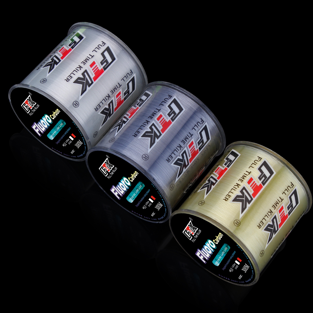 FTK Fishing Line 300M / 500M C - Fluorocarbon Line のレビューと価格