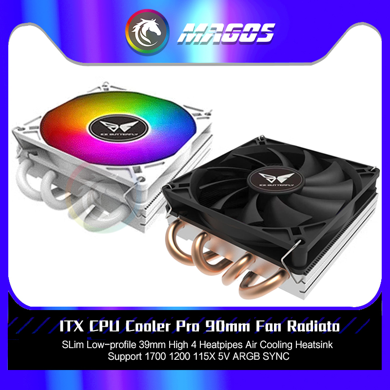 ITX CPU Cooler Pro 90mm Fan Ra - Fly Line のレビューと価格