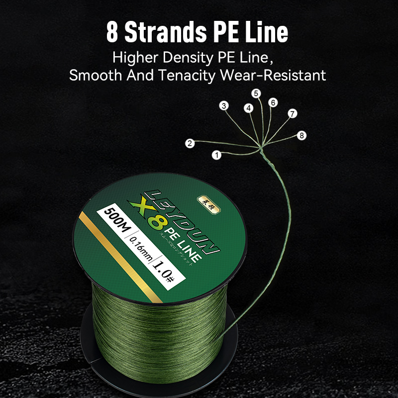 LEYDUN 500m Micro New Fishing  - Ice Fishing Line のレビューと価格
