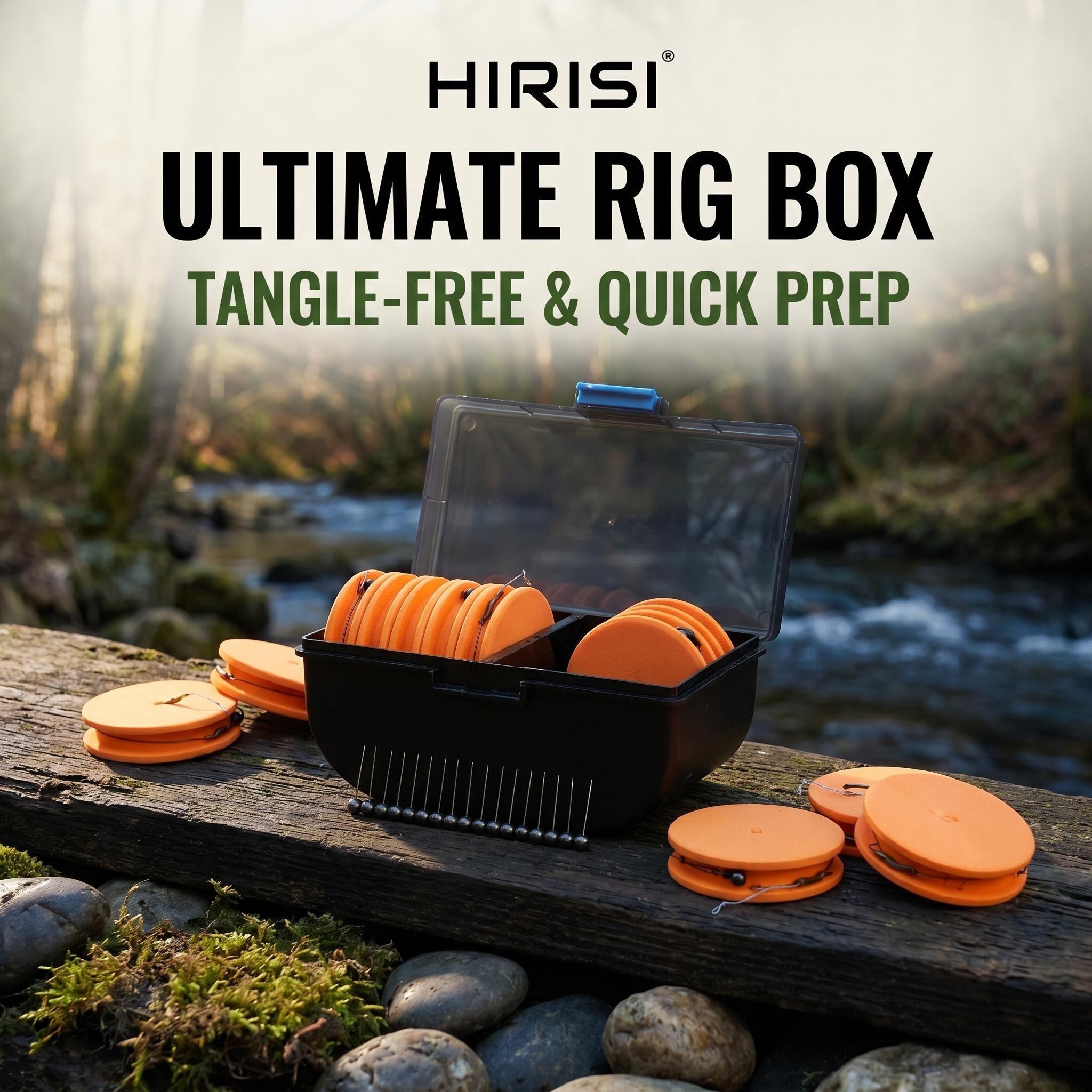 Hirisi 10pcs EVA Foam Fishing  - Fishing Line Box のレビューと価格