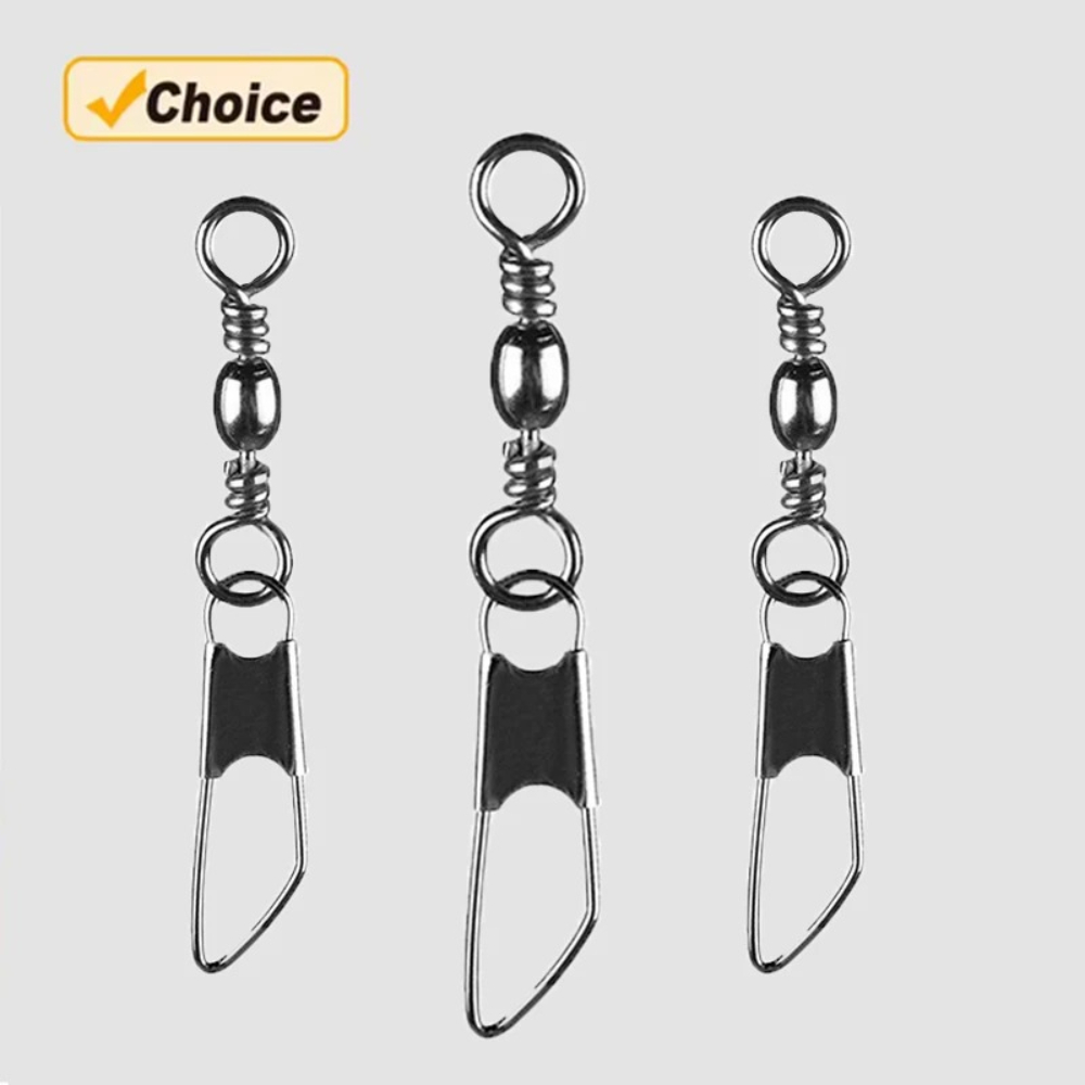 50Pcs Stainless Steel Snap Swi - Saltwater Line のレビューと価格