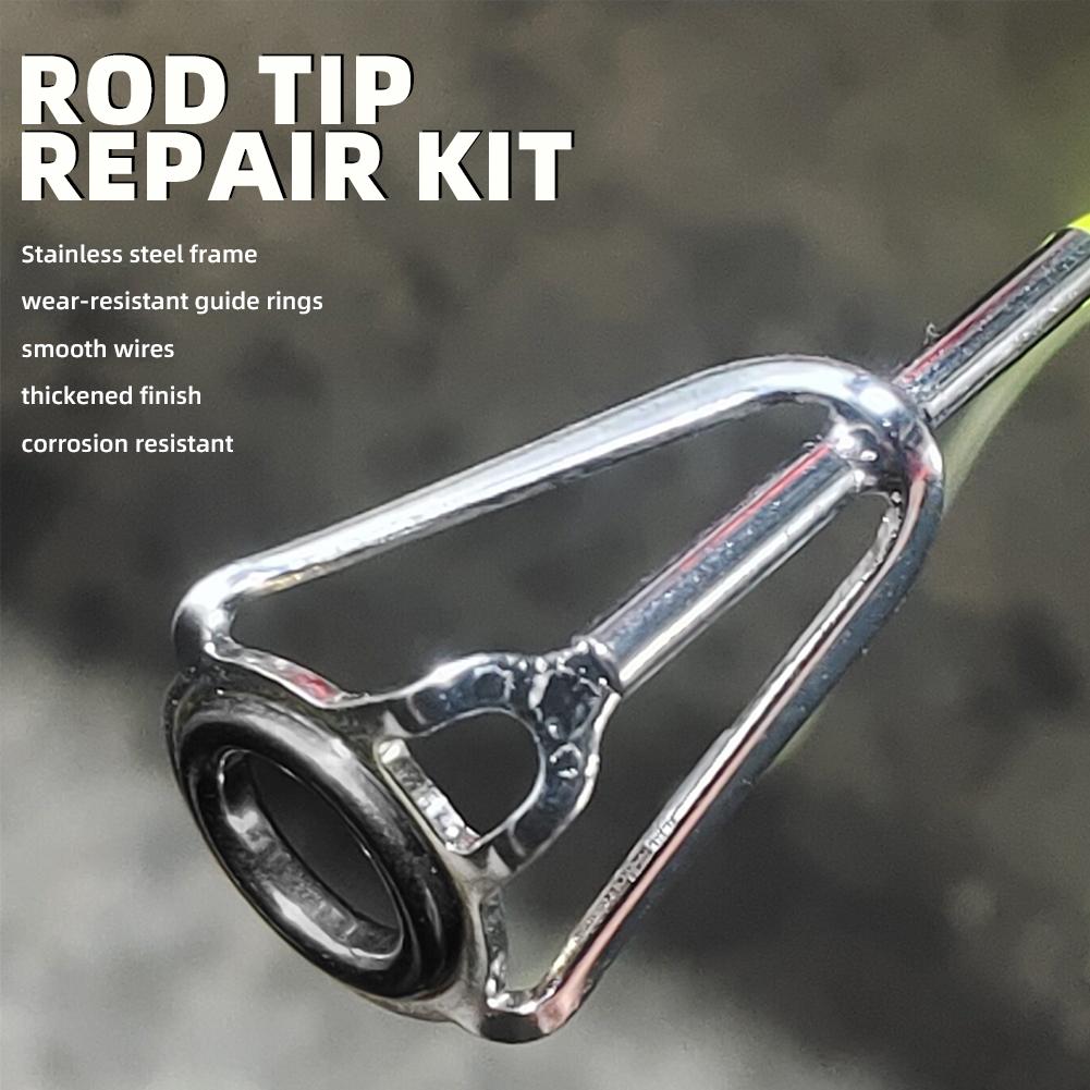 Rod Tip Repair Kit 10pcs Fishi - Fishing Line Winder のレビューと価格