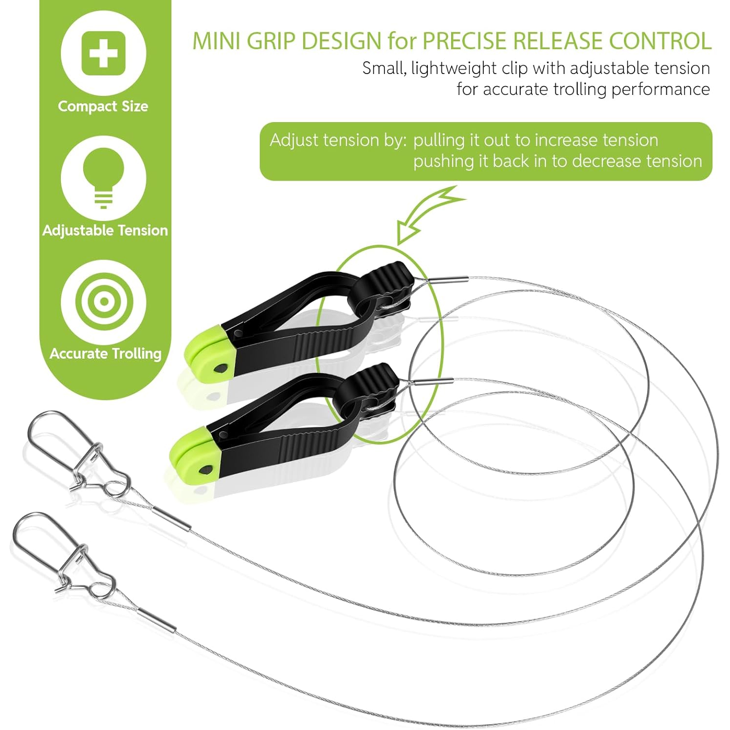 1181 Grip Line Release Clip fo - Leader Line のレビューと価格