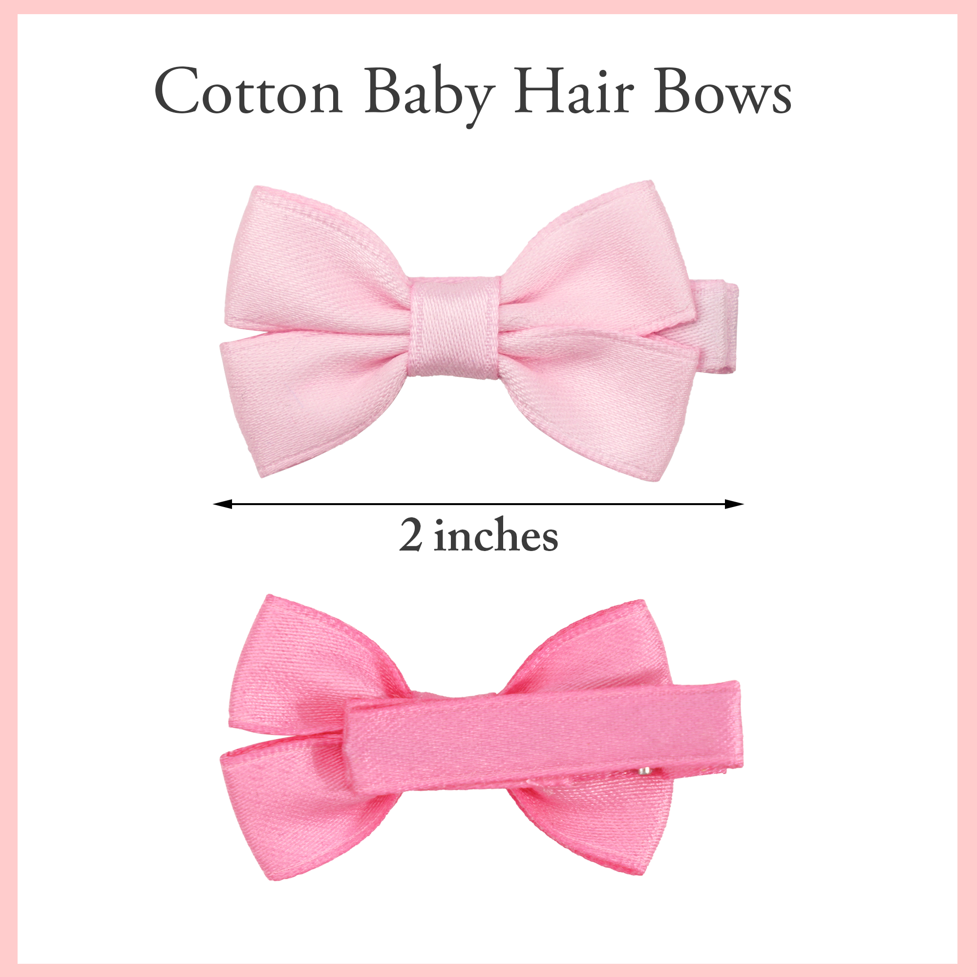 12/20 Pcs 2Inch Baby Hair Bows - Tippet Line のレビューと価格