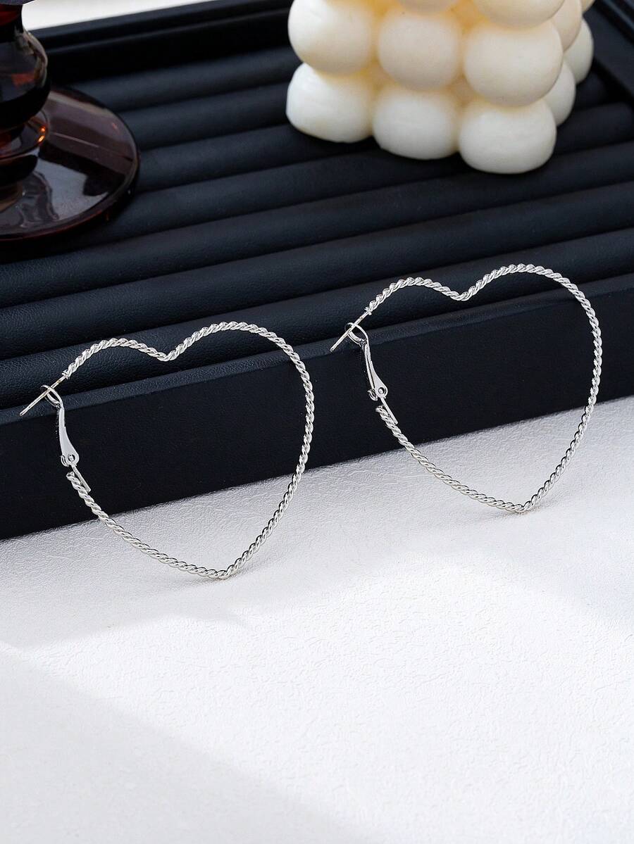 1 Pair Braided Line Heart Shap - Braided Line のレビューと価格