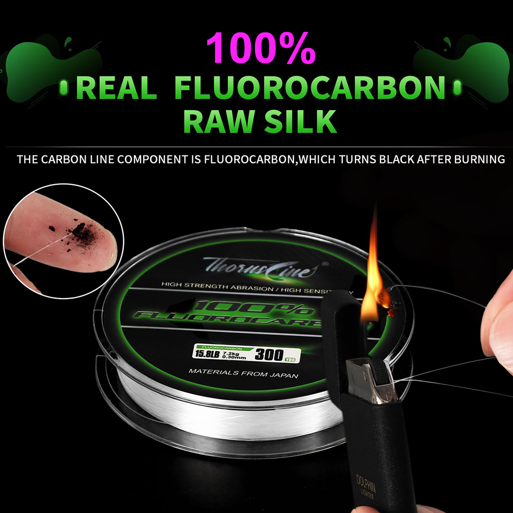 ThornsLine 100% Fluorocarbon F - Copolymer Line のレビューと価格