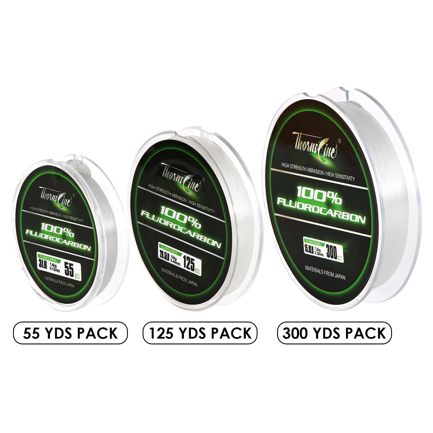 ThornsLine 100% Fluorocarbon F - Copolymer Line のレビューと価格
