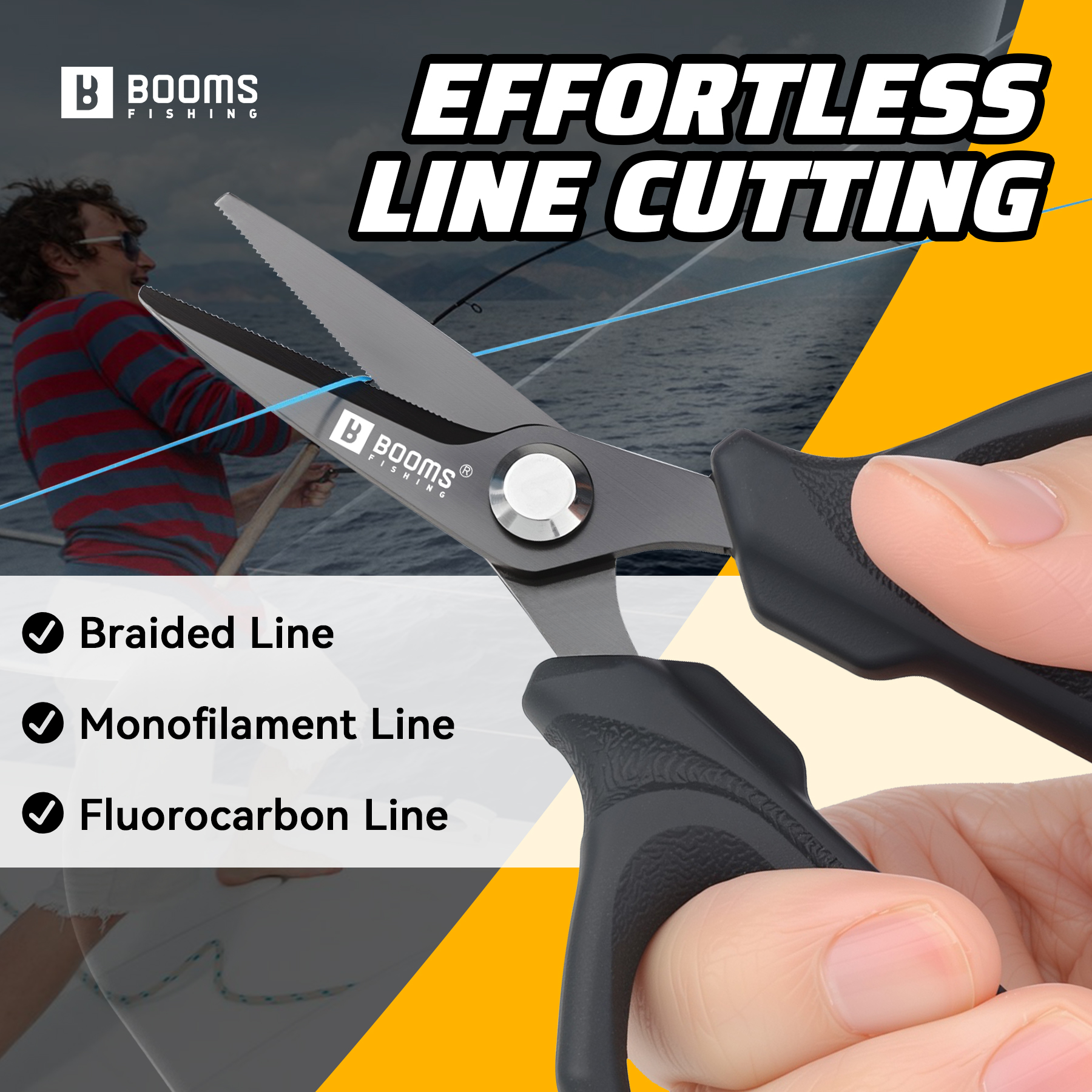 Booms Fishing S07 Stainless St - Fishing Line Box のレビューと価格