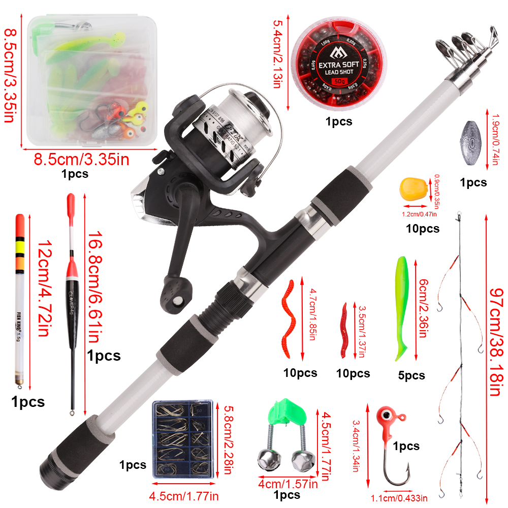 FTK 1.8m Fishing Rod and Reel  - Freshwater Line のレビューと価格