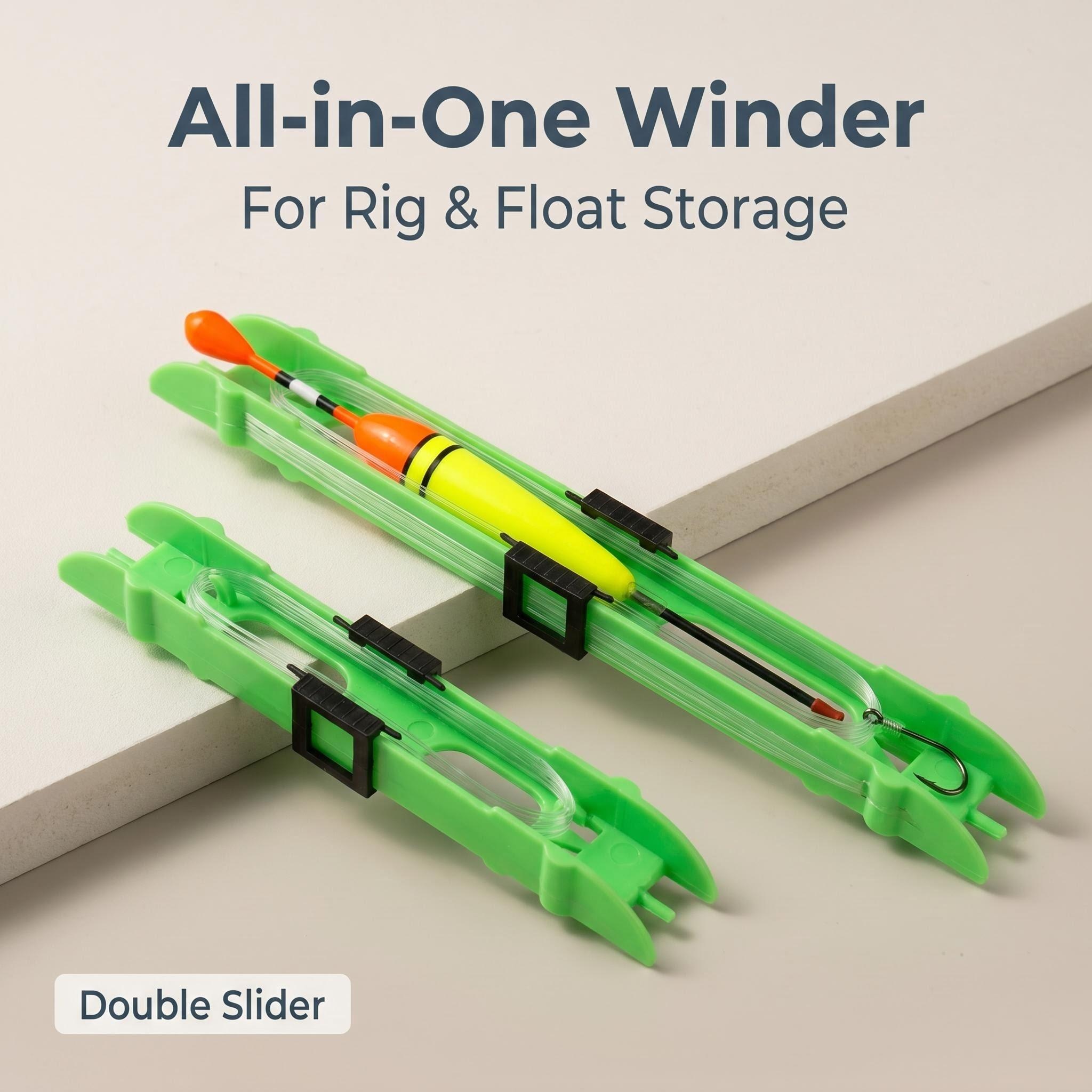 HIRISI 10Pcs Double Slider Fis - Fishing Line Winder のレビューと価格