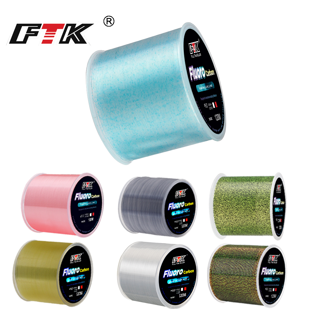 FTK 120m Invisible Fishing Lin - Fluorocarbon Line のレビューと価格