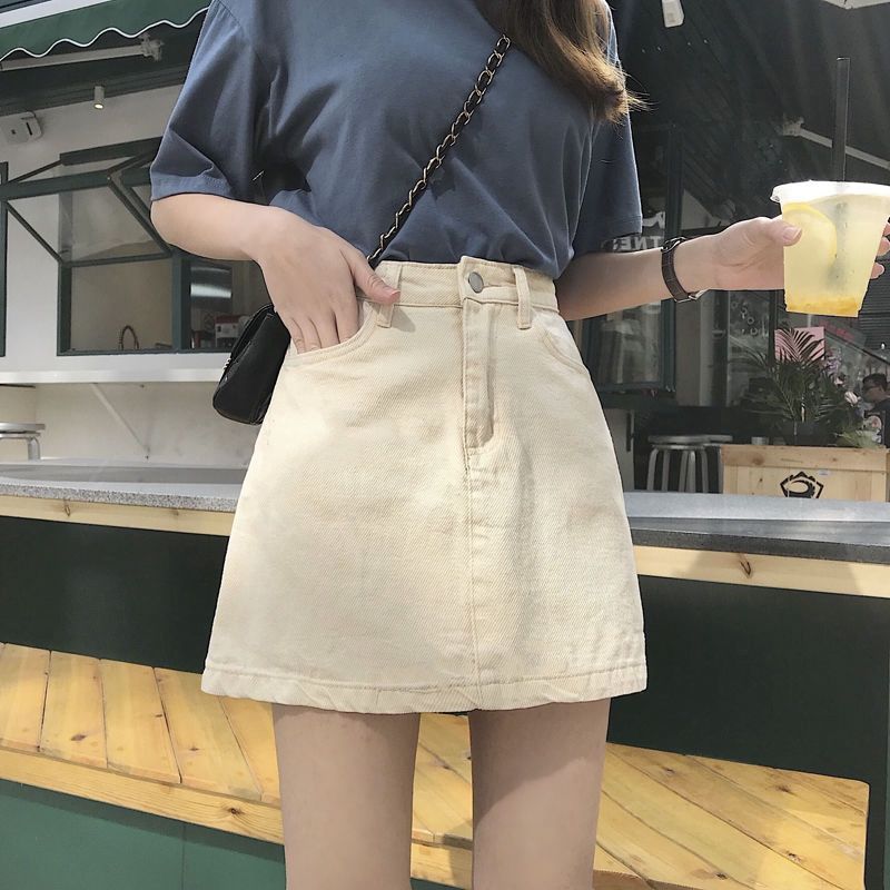 Basic Solid Color High Waist D - Fly Line のレビューと価格