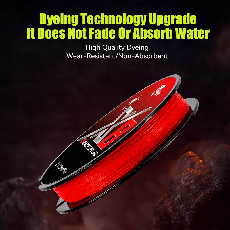 LEYDUN Not-Fading Red Fishing  - Ice Fishing Line のレビューと価格