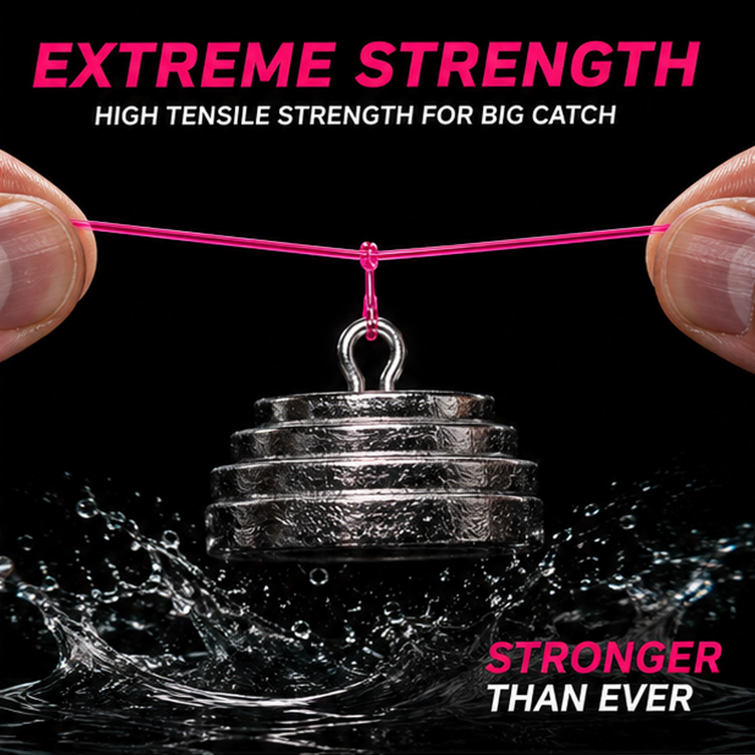 YACUMA 500M-546YDS Strong Pink - Fluorocarbon Line のレビューと価格