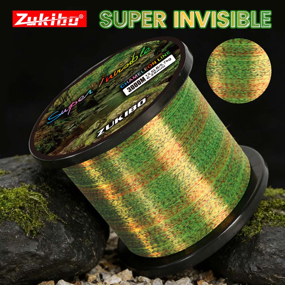 ZUKIBO 3D Speckle Line Yellow  - Fluorocarbon Line のレビューと価格
