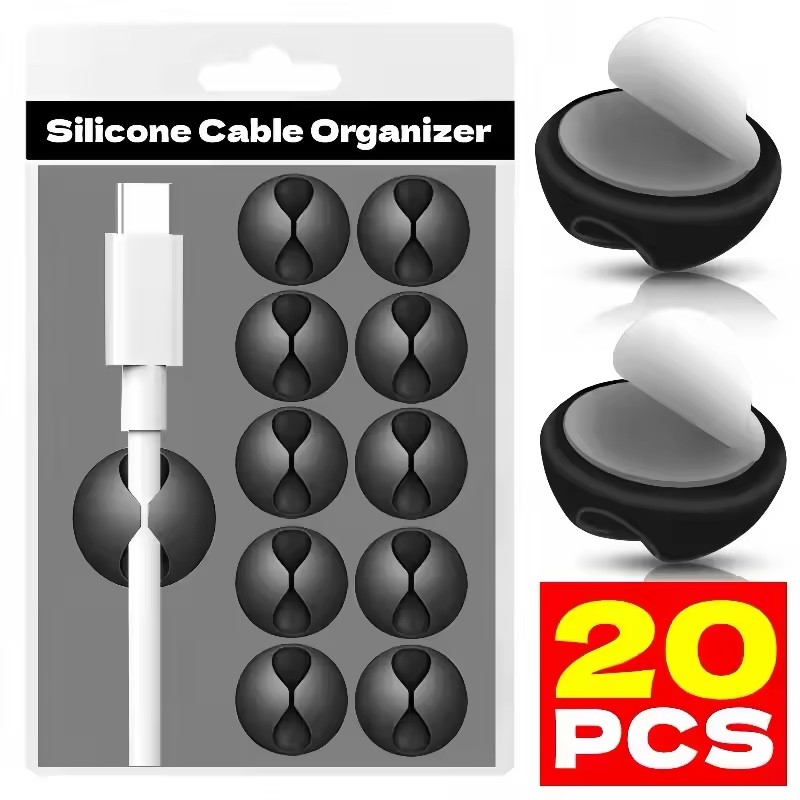 Cable Clips Phone Cord Holder  - Tippet Line のレビューと価格