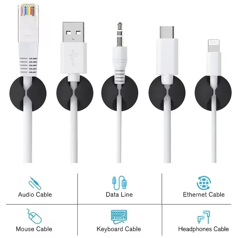 Cable Clips Phone Cord Holder  - Tippet Line のレビューと価格