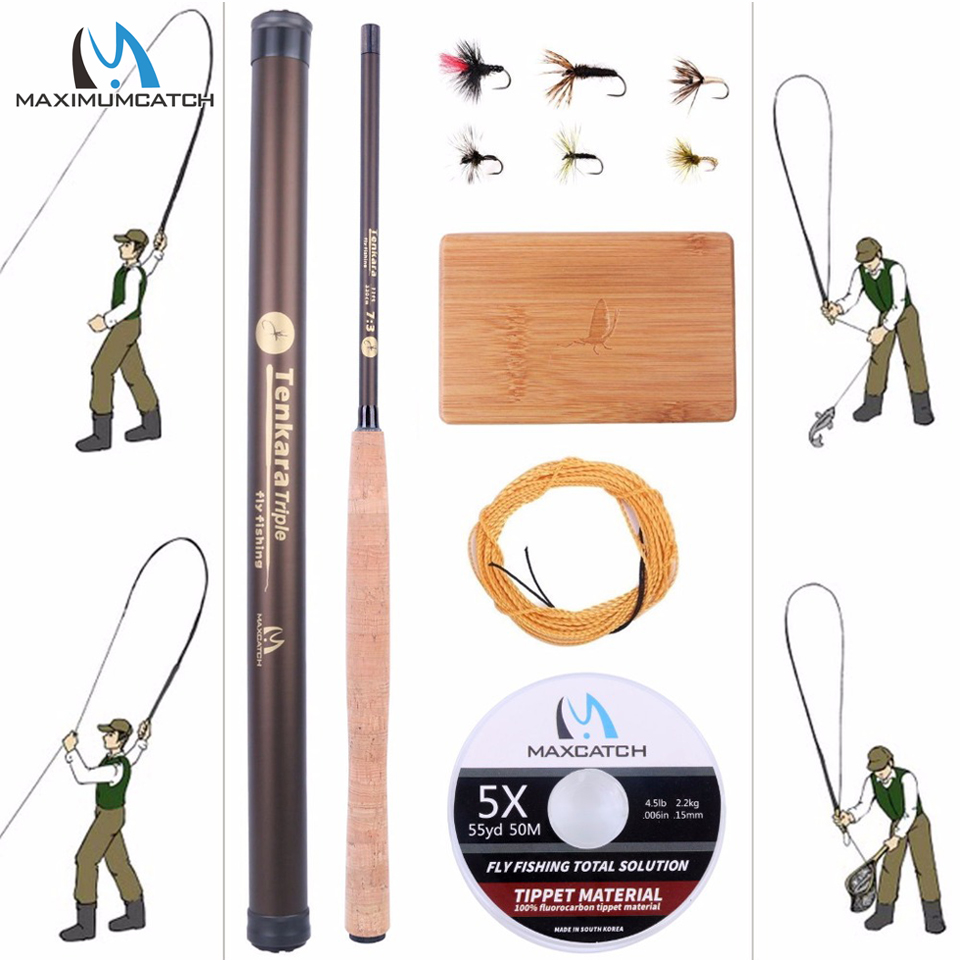 Maximumcatch 9-13FT V-Tenkara  - Fishing Line Box のレビューと価格
