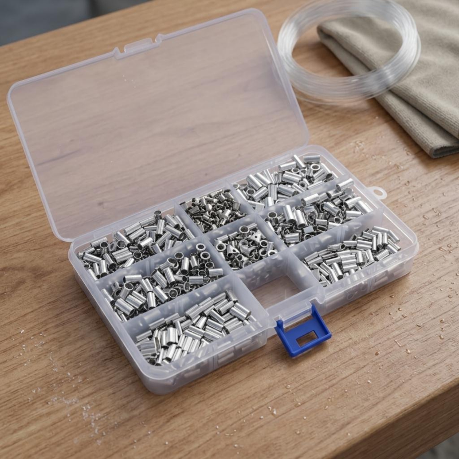 600 Pieces Fishing Line Crimp  - Leader Line のレビューと価格
