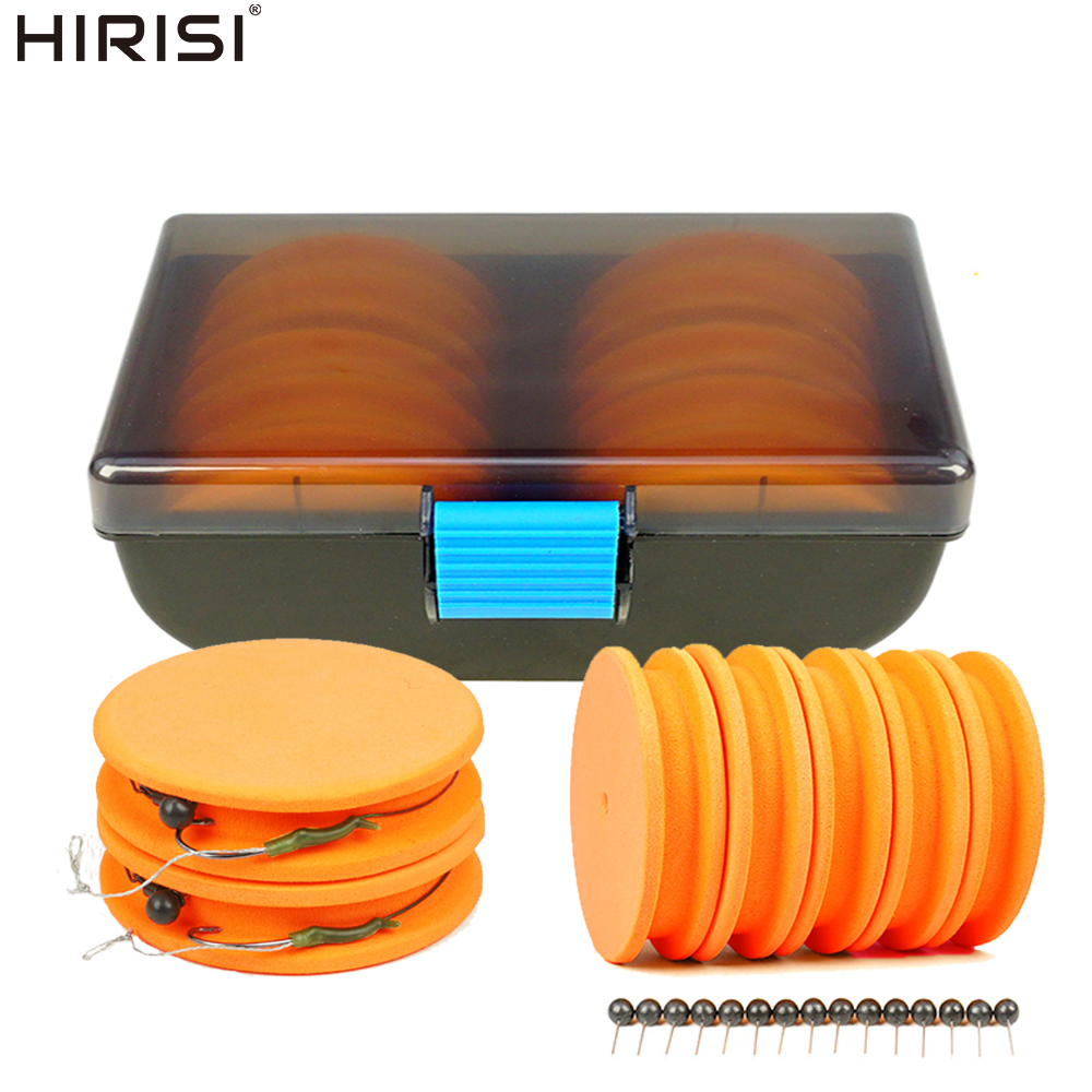 HIRISI 10Pcs/Box EVA Foam Fish - Leader Line のレビューと価格