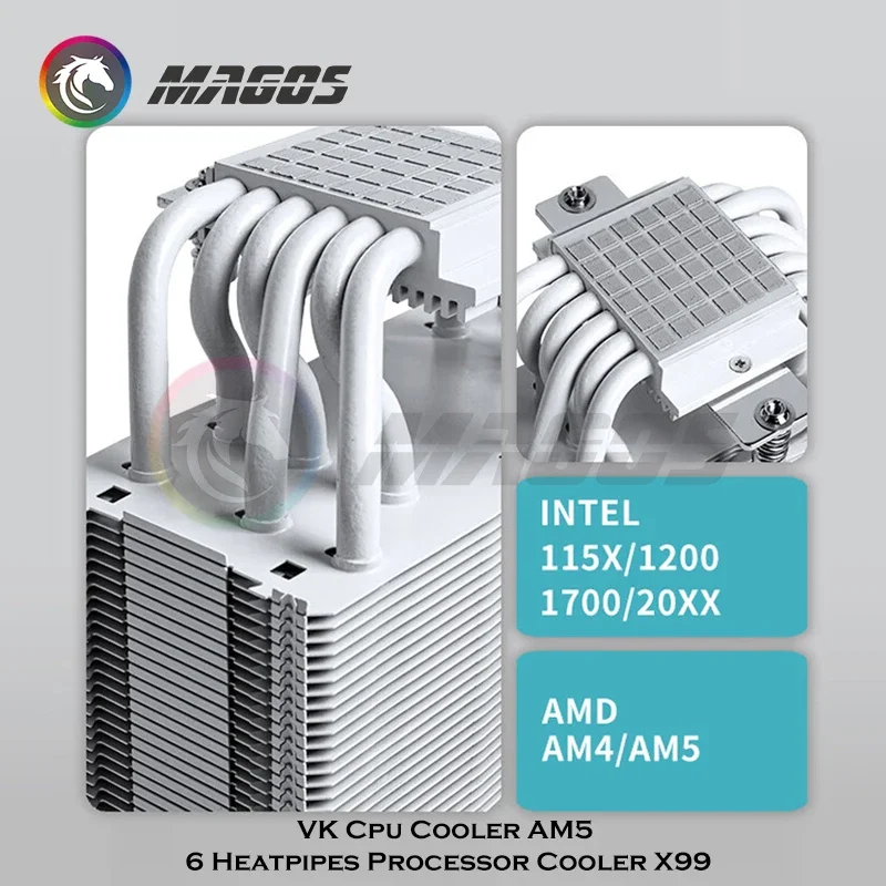 VK LGA 1700 CPU Cooler Compute - Fly Line のレビューと価格