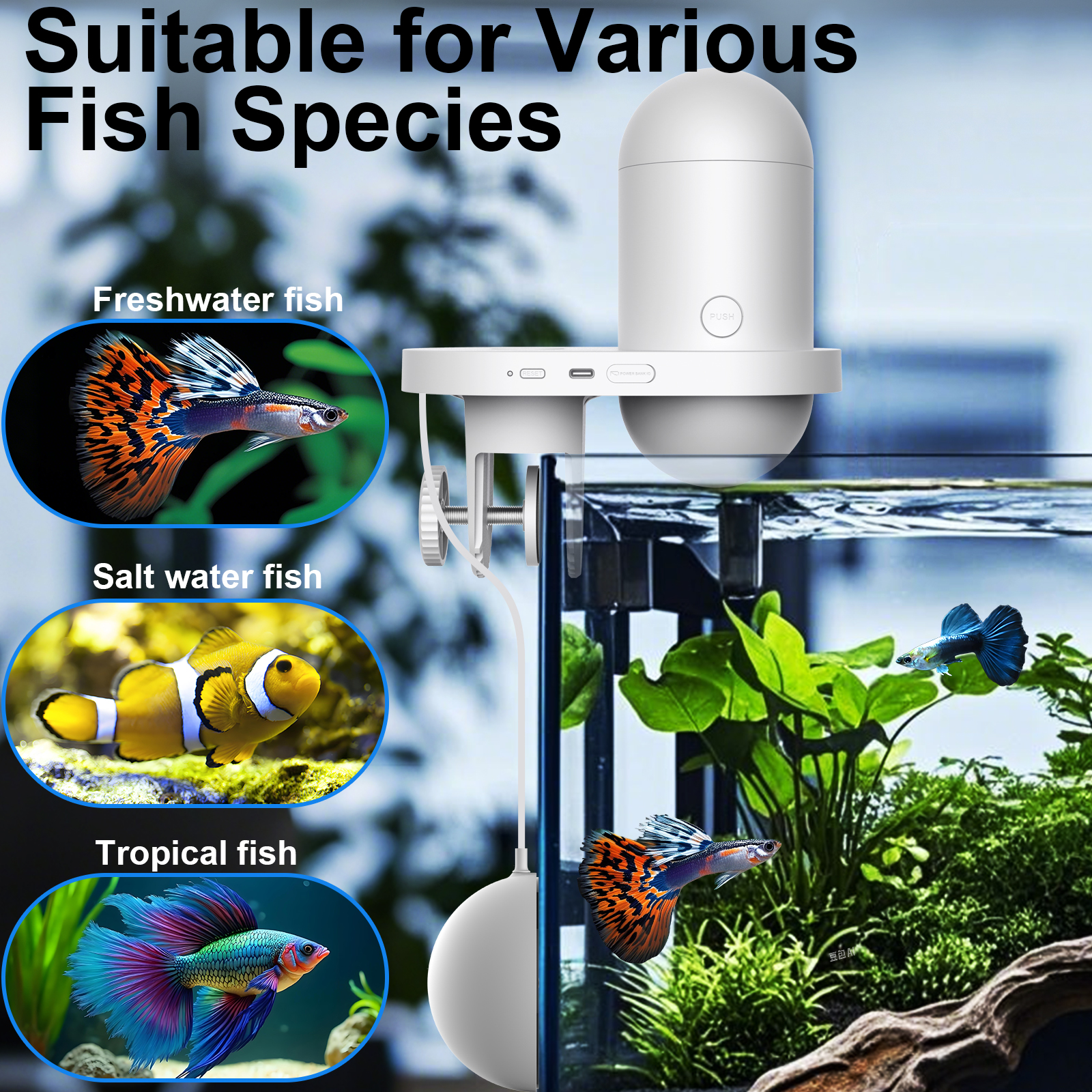 Automatic Fish Feeder With Cam - Fishing Line Dispenser のレビューと価格