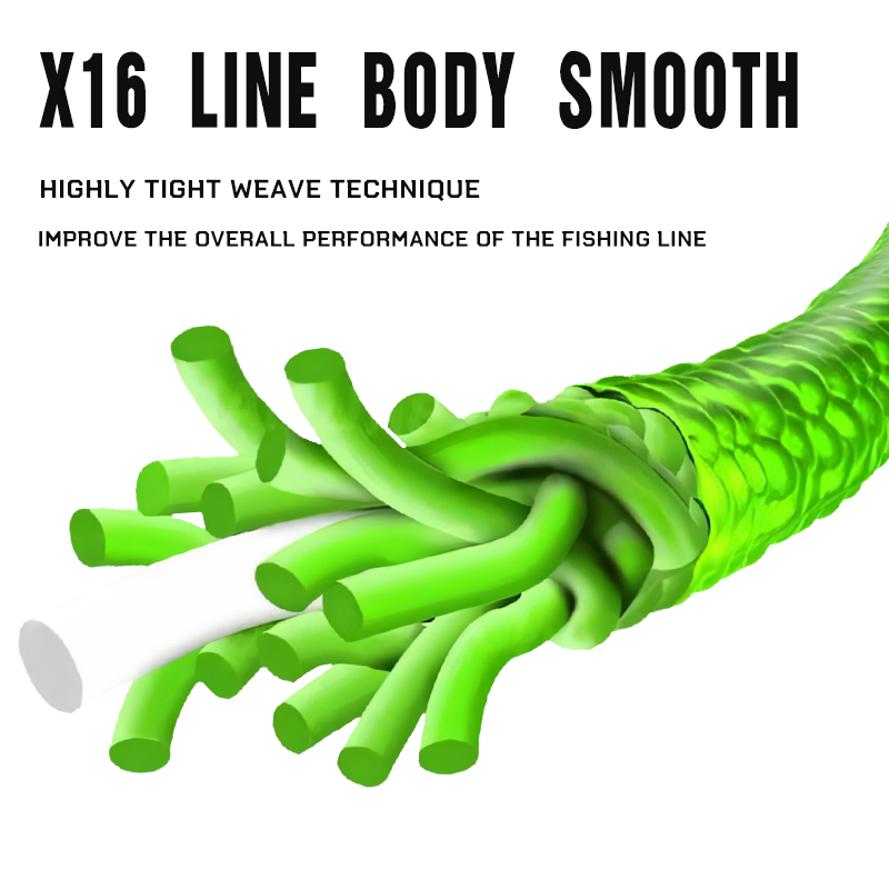 New X16 Strands Fishing Line Y - Copolymer Line のレビューと価格