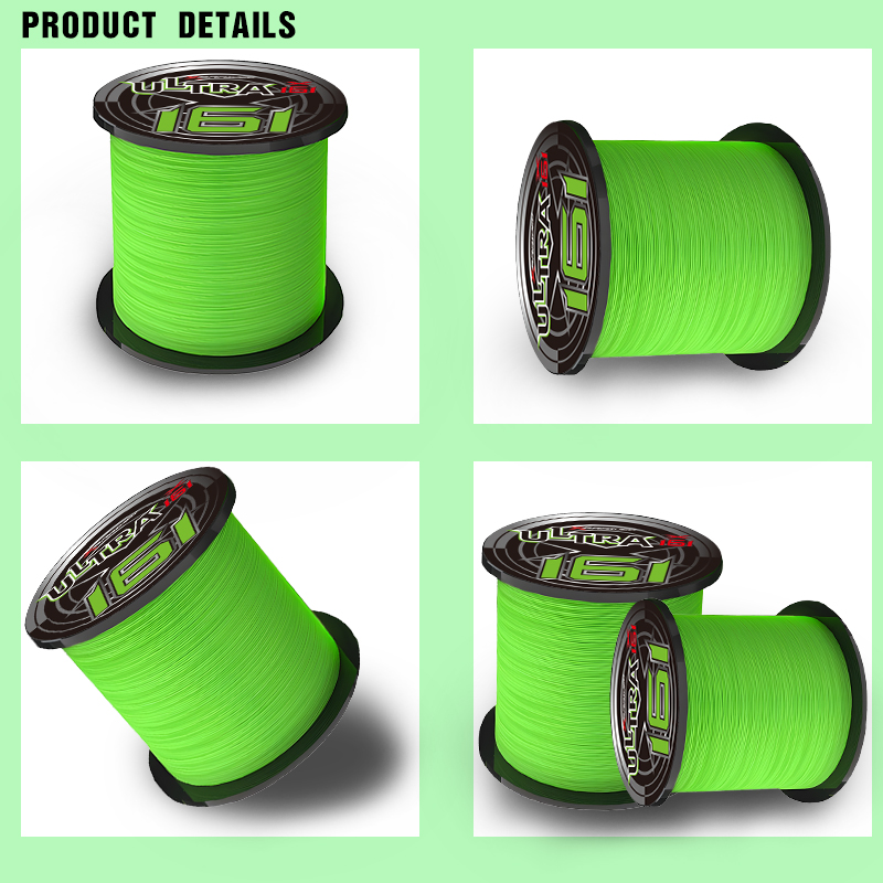 New X16 Strands Fishing Line Y - Copolymer Line のレビューと価格
