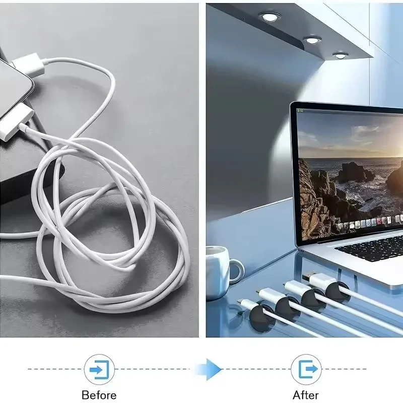 Cable Clips Phone Cord Holder  - Tippet Line のレビューと価格