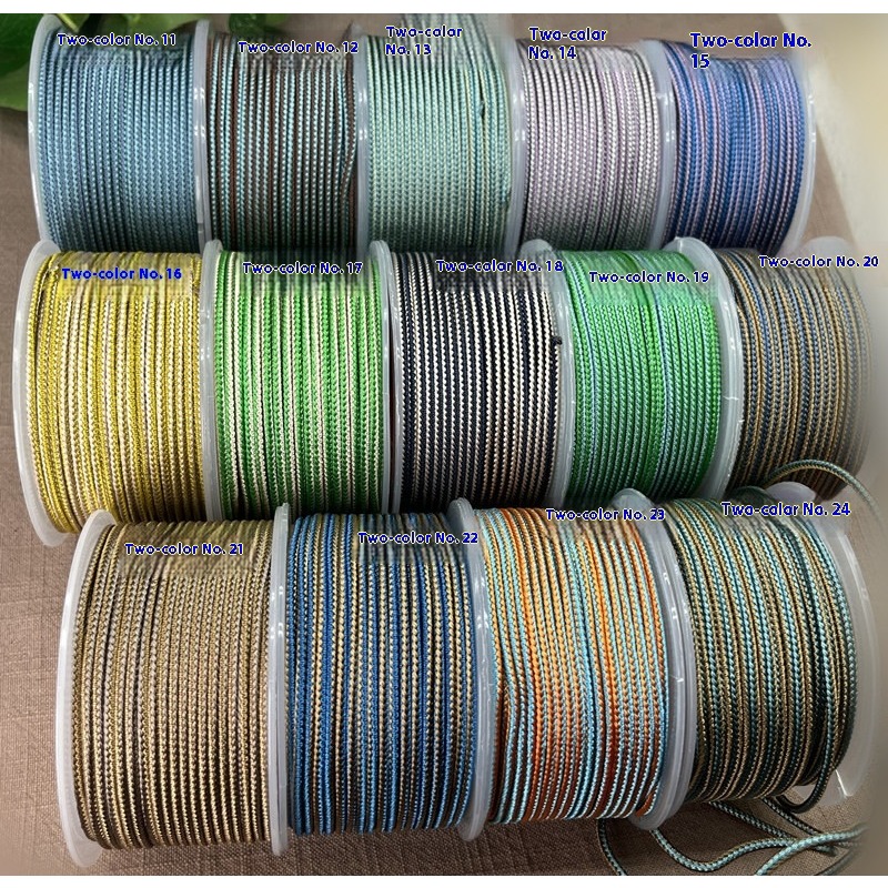 10m/Roll 2.5mm two-tone Color  - Braided Line のレビューと価格