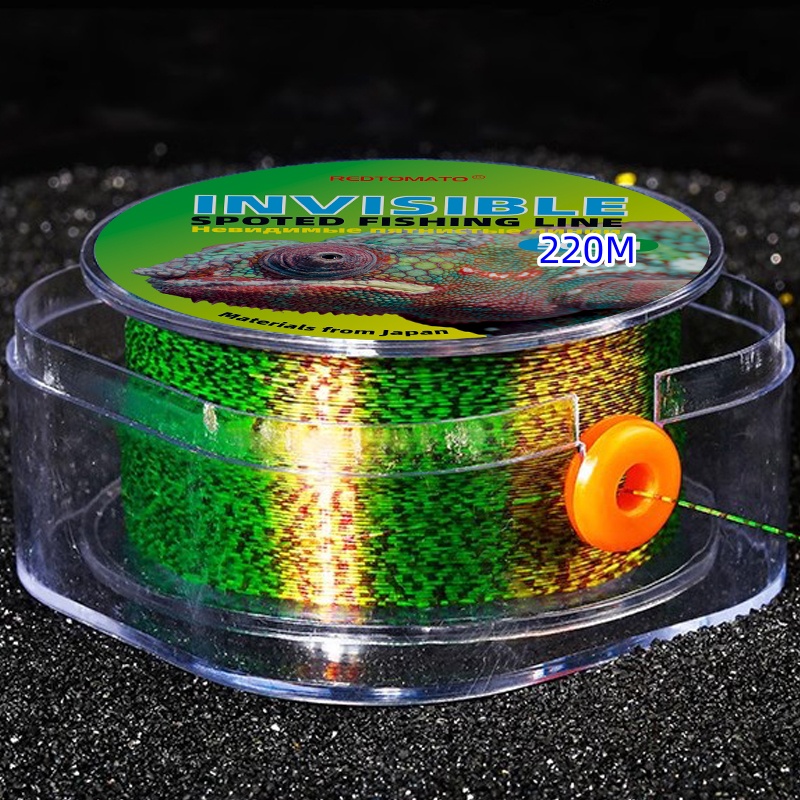 220 Meters Spotted Line Fluoro - Fluorocarbon Line のレビューと価格