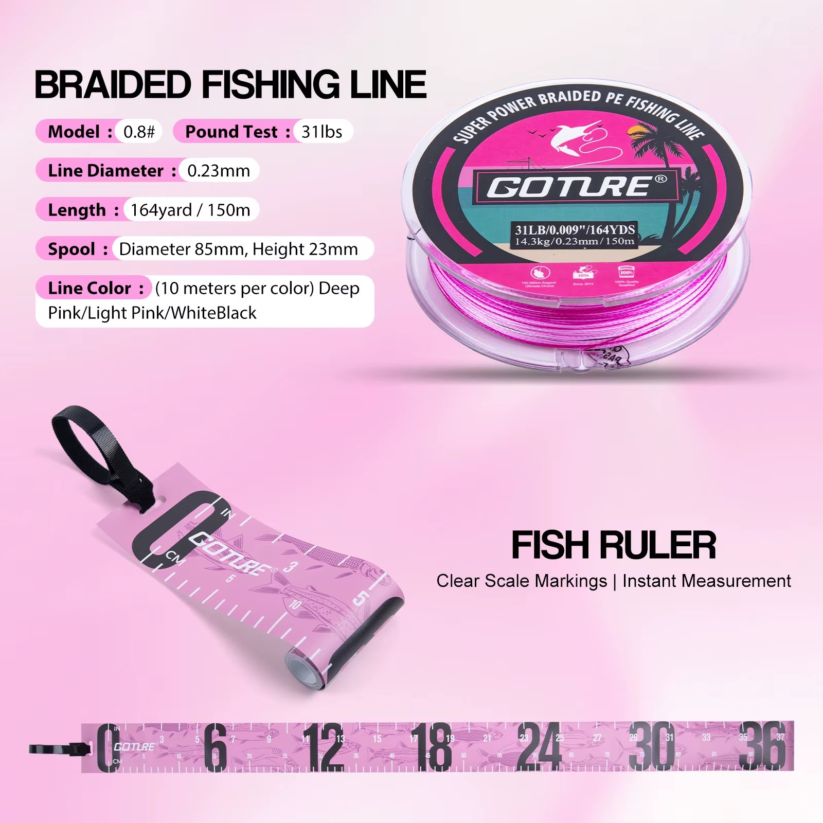 Goture All-in-One Fishing Comb - Freshwater Line のレビューと価格