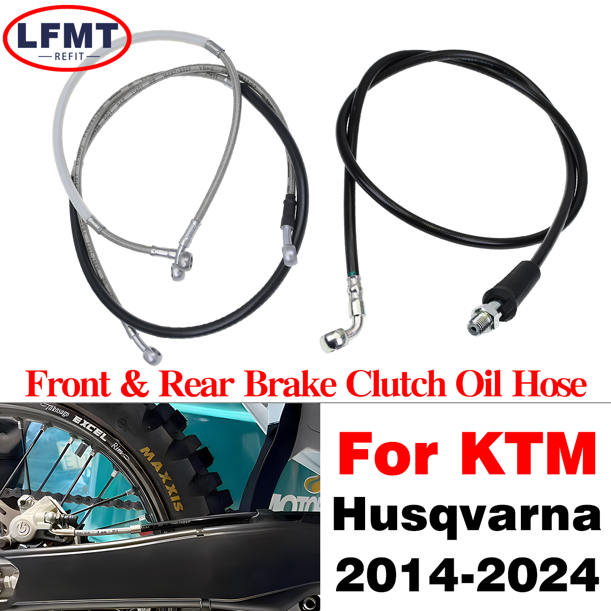 Motorcycle 10mm Front & Rear B - Braided Line のレビューと価格