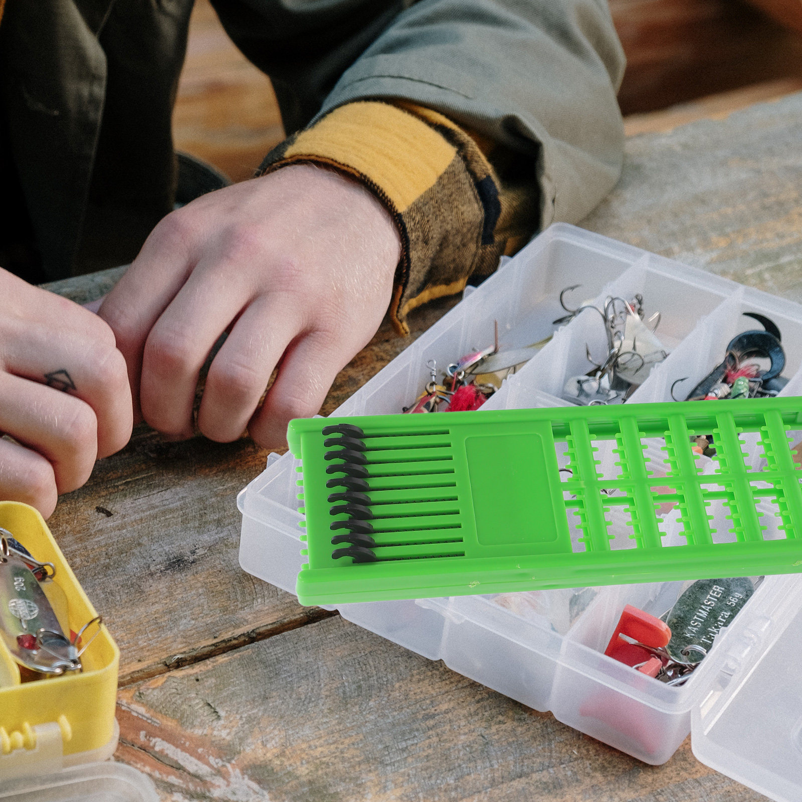 4Pcs Fishing Rigs Board Hook a - Fishing Line Dispenser のレビューと価格