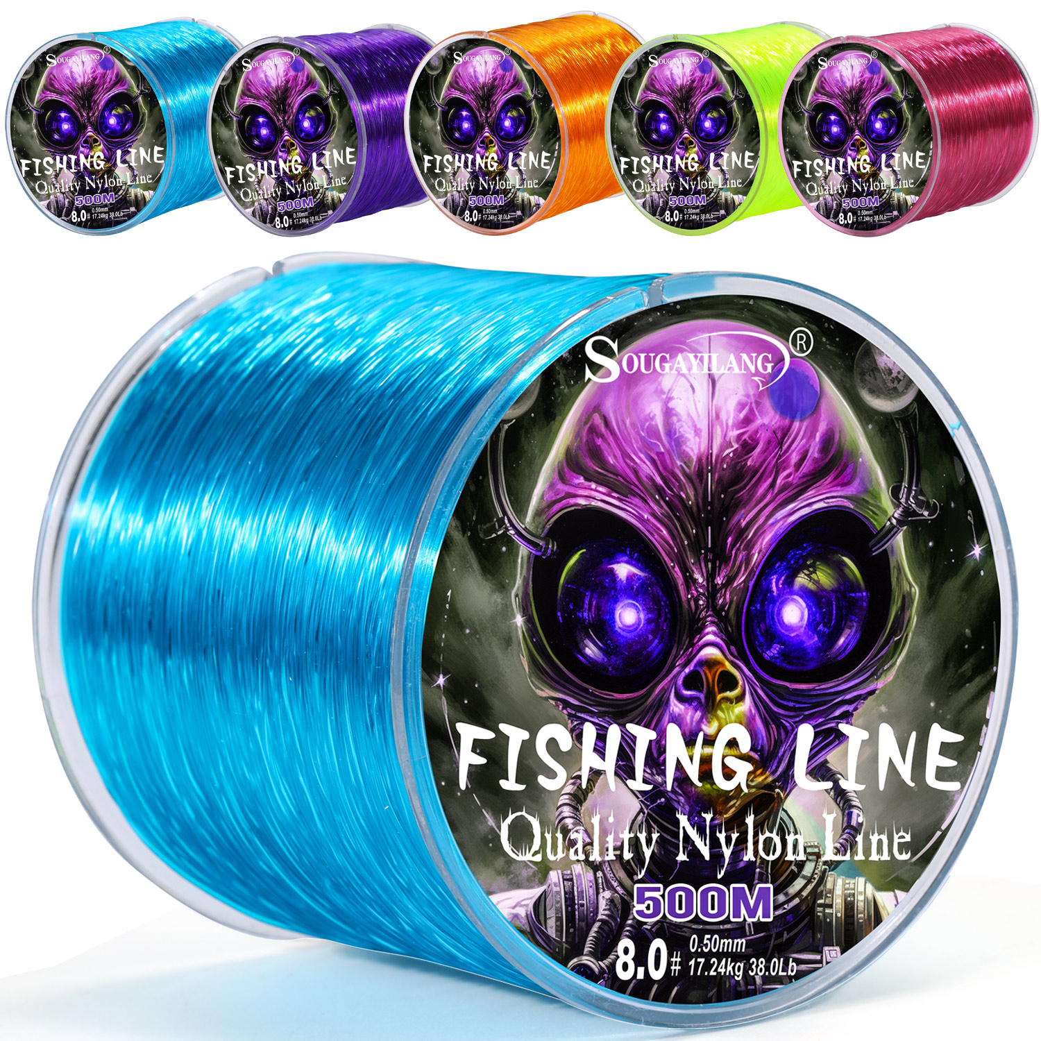 Sougayilang 100/500m Nylon Fis - Ice Fishing Line のレビューと価格