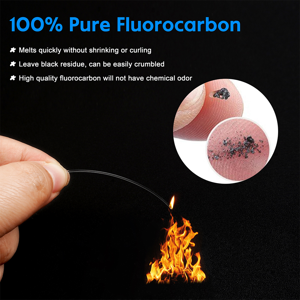 10Pcs Fluorocaron Fishing Lead - Fluorocarbon Line のレビューと価格